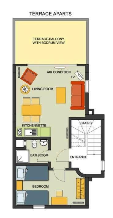 Emelce Apart Bodrum Ngoại thất bức ảnh